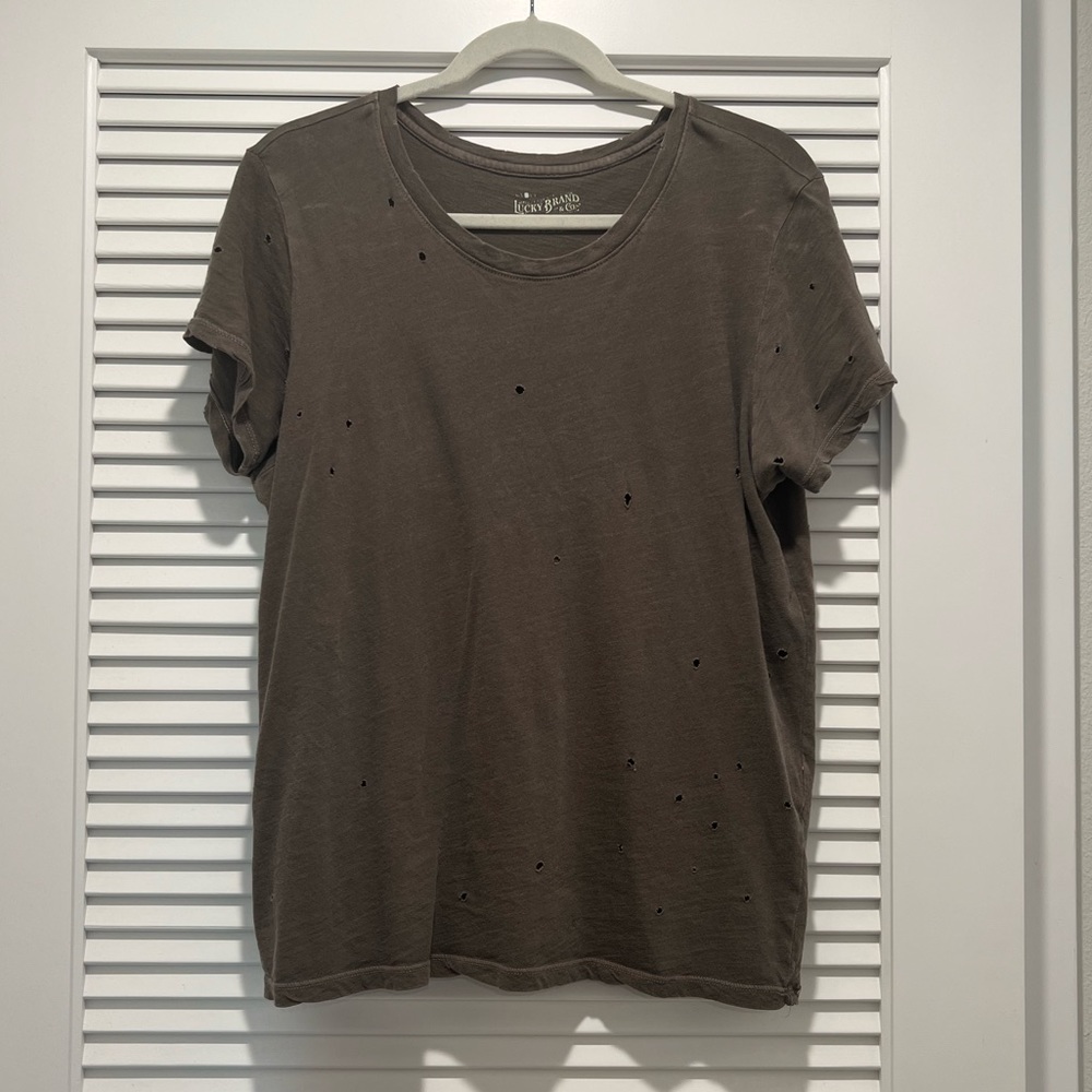 Lucky Brand Green Top